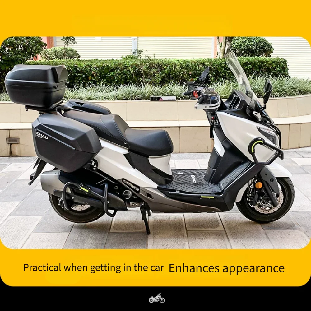 Maxi Scooter Passenger Backrest Rear Seat Padded Back Support Modified Accessories For KYMCO X‑Town CT250 Limited Edition CT300
