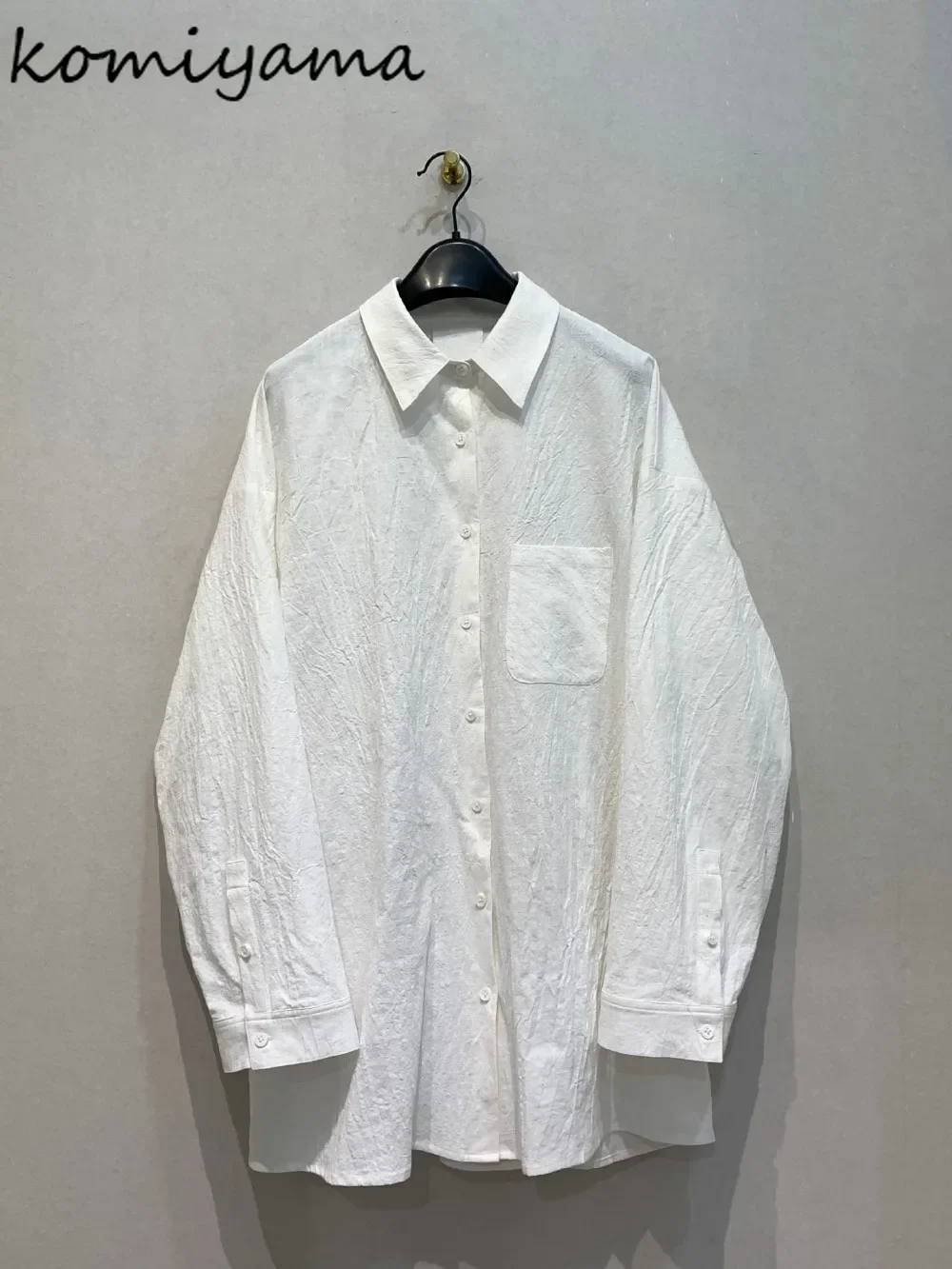 

2025 Single Breasted Blusas Mujer Laple Neck Long Sleeve Shirts & Blouses Japan Woman Clothing Camisas Casual All-match Shirt