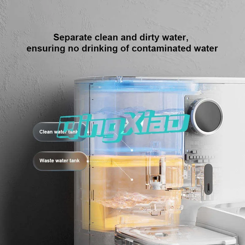 Pet 3 In 1 Smart Pet Feeder And Water Fountain HD Video Intercom Dirty Water Separation Auto Refill Dual Power For Cat Dog