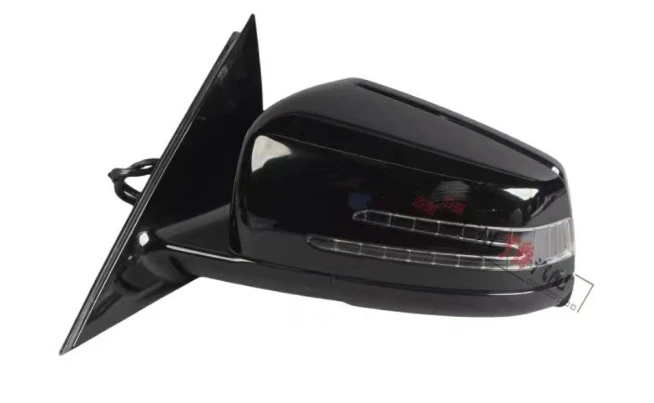 Applicable to Mercedes-Benz ML400 2015 reverse mirror assembly automotive led warning blind area heating mirror glass