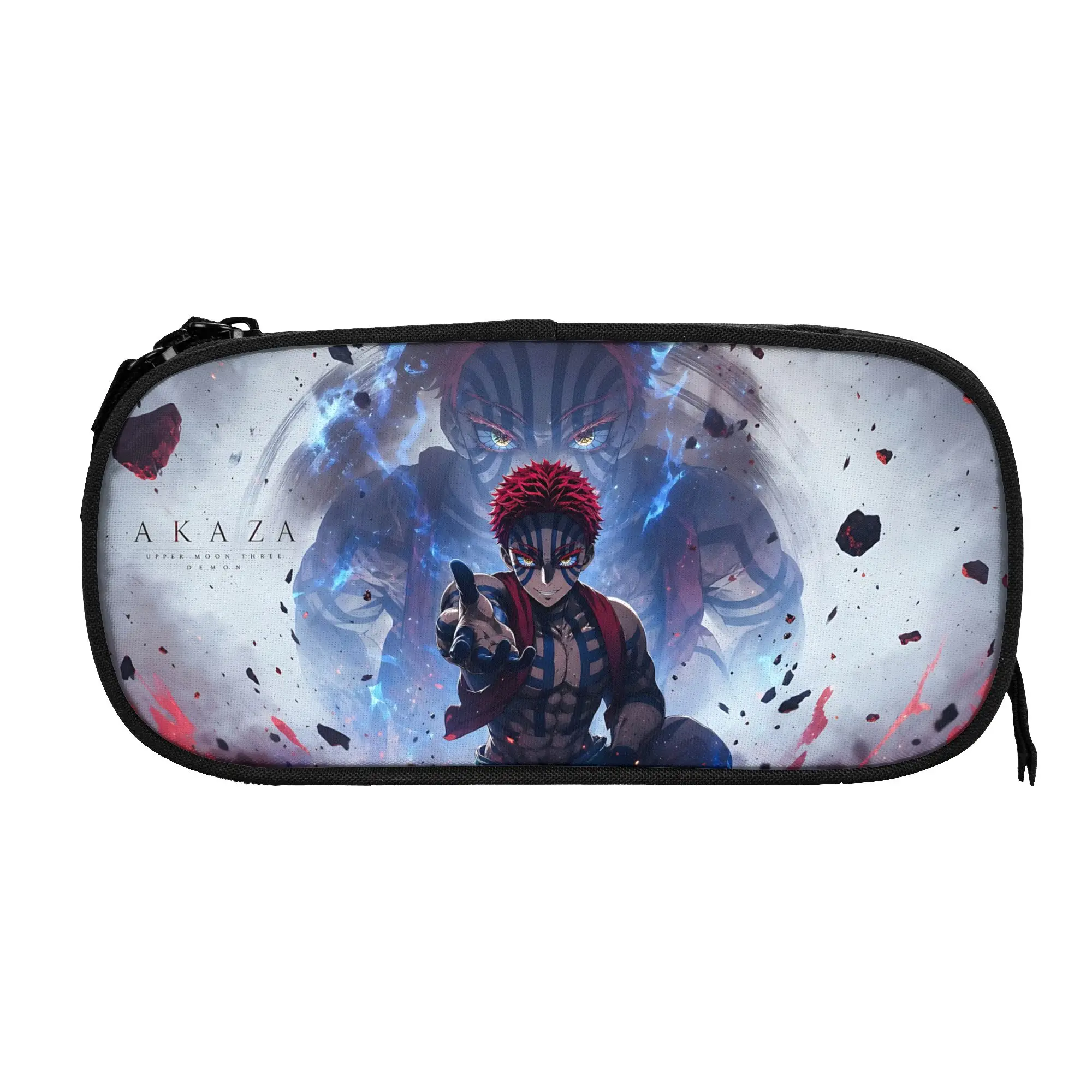 Custom Demon Slayer Large Capacity Bags for Child  School Pencil Bag for Boys Gilrs Kids
