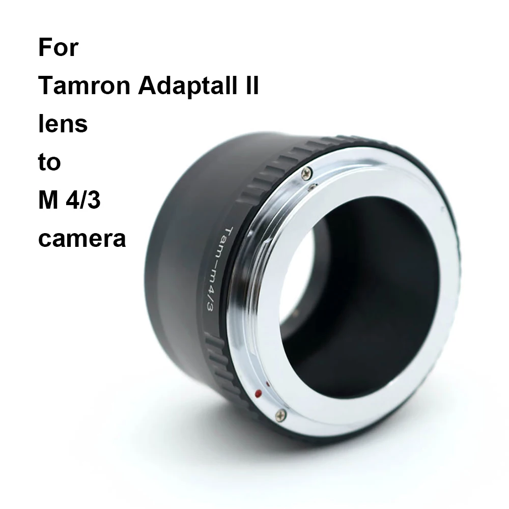 Tamron 어댑터 높이 2 렌즈 마이크로 4/3 M4/3 MFT 카메라 마운트 어댑터 링 어댑터 II 파나소닉 G,GF,GX,GH 올림푸스 E-P,E-M