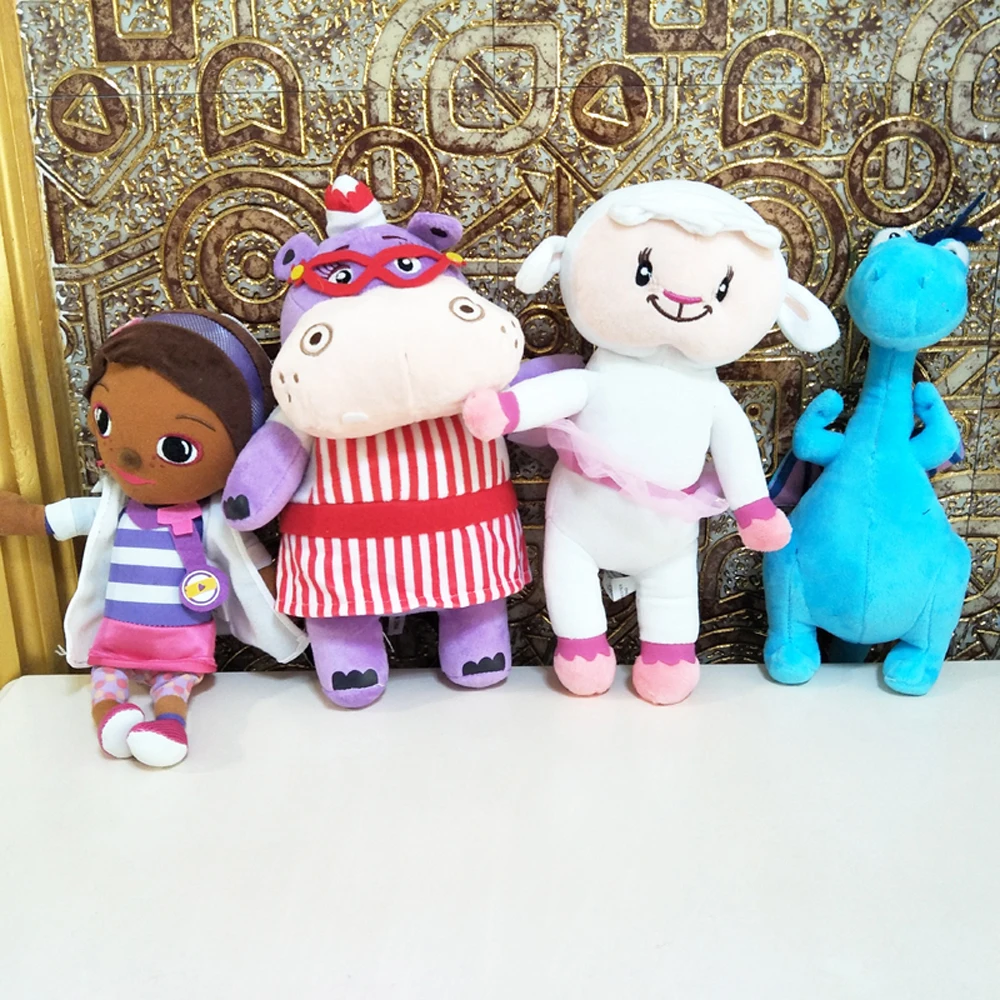 Doctor Hippo Dragon Sheep Doll Children Plush Toy Girl Gift Stuffed Toy