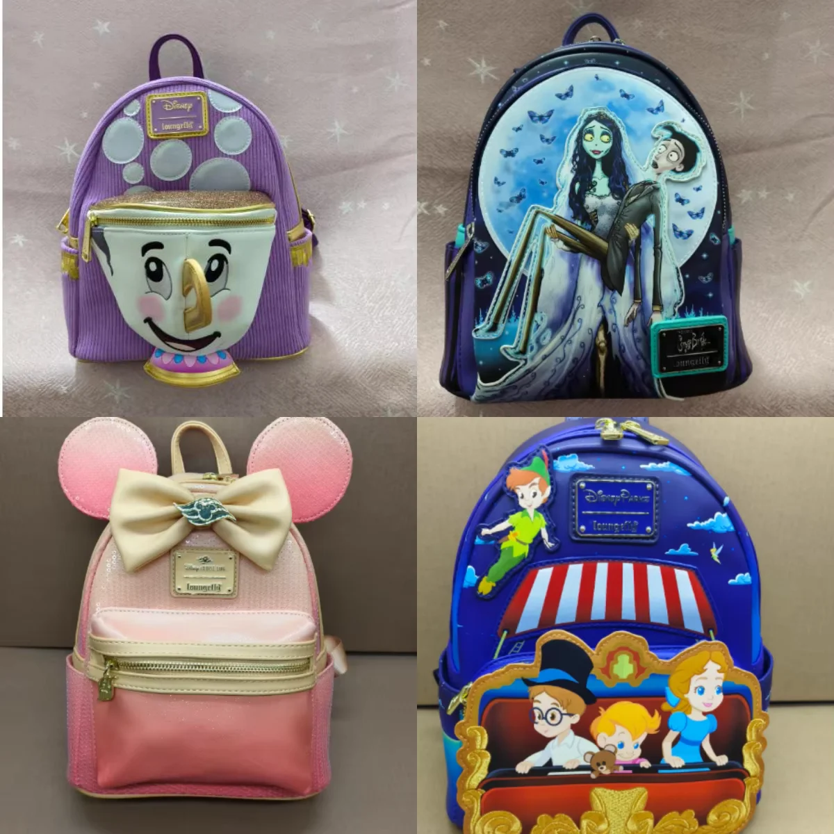

Disney Small Backpack for Girls And Children Fashionable Exciting Gift Full of Excitement And Fashion Action Toy Figures