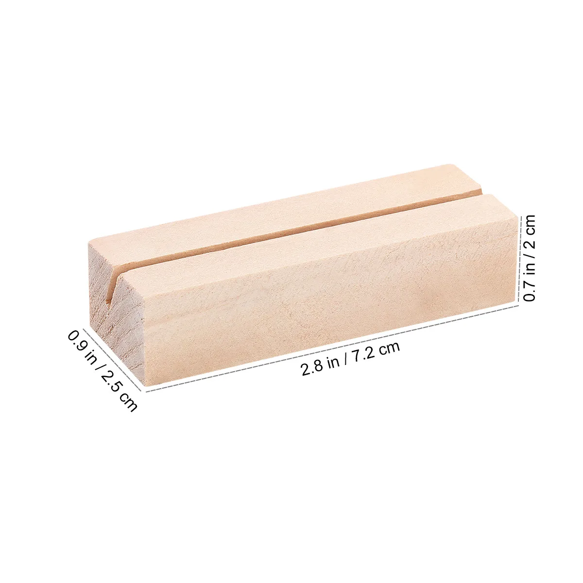 Soporte de madera para 20 piezas, soporte para tarjetas de visita, Clip rectangular para tarjetas, soporte para fotos hecho a mano, soporte para notas para el hogar y la Oficina