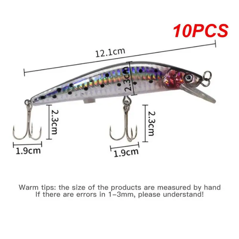 

10 шт., 82 мм, 27 г, тонущая рыболовная приманка для гольяна, морская рыбалка, маленькая жесткая приманка, искусственная мини-приманка для плавания Leurre Pescar