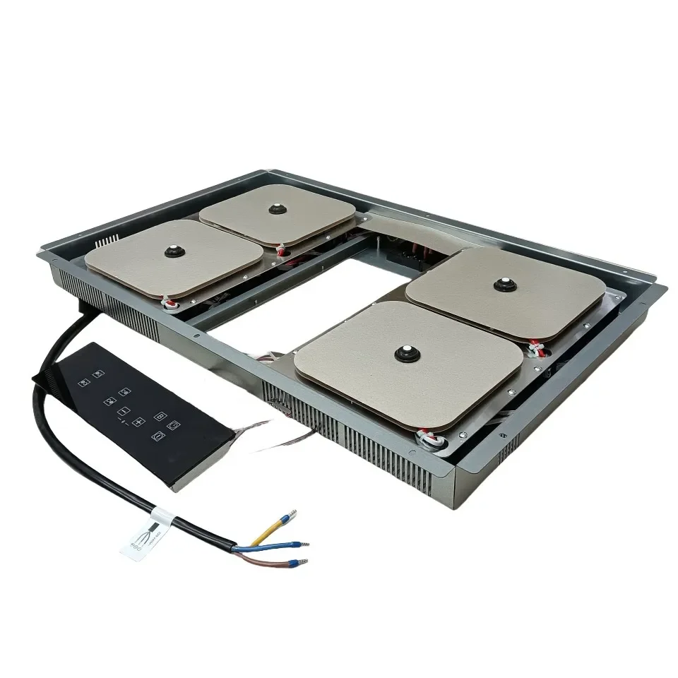 220V~240V Four Electric invisible induction cooker For Counter Top /4 zone invisible induction cooktop