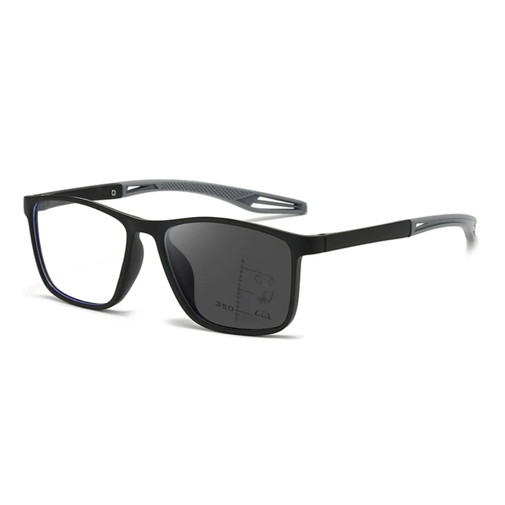 3-in-1 photochrome Lesebrille +100 bis +400 Lesebrille Damen Herren Vintage Farbwechsel Sonnenbrille Weitsichtigkeit G – Detail 6