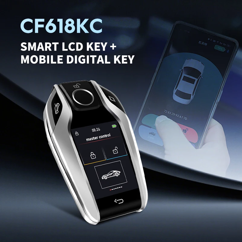 New CF618 Universal Modified Smart Remote LCD Key For Audi BMW Benz VW Ford Kia Land Rover Jaguar Lexus Support Phone Connection
