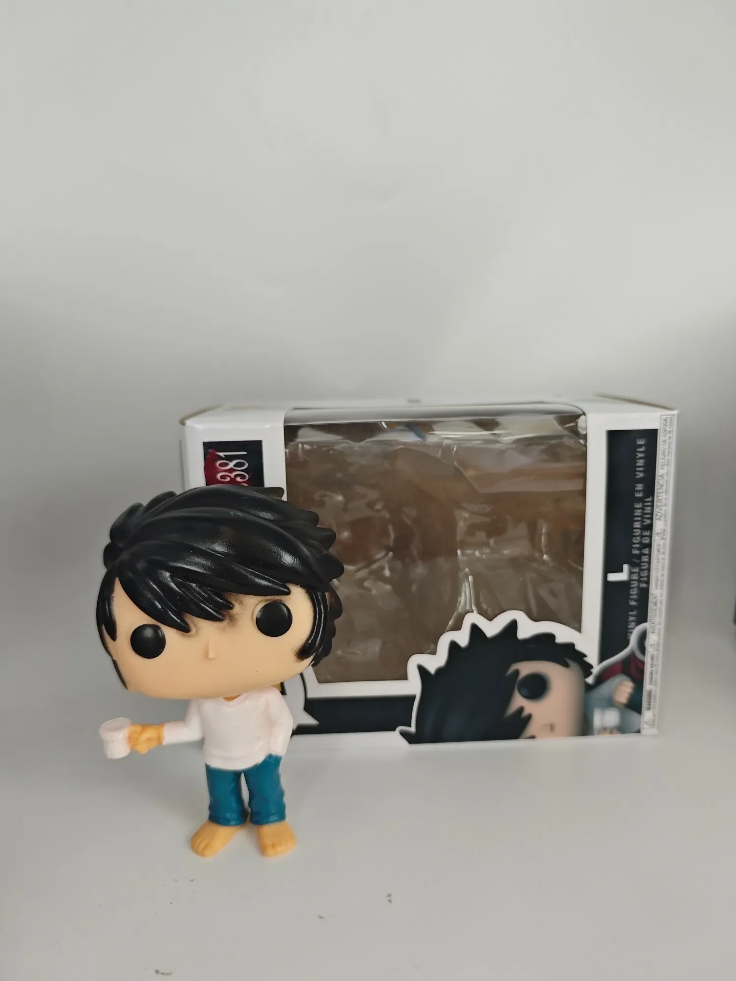 Hot POP figure Death Note Anime Figure Light L Misa Ryuk Vinyl Collectible Doll Desktop Decoration Gift