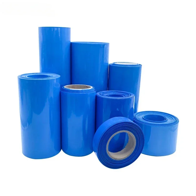 Heat Shrinkable Tube For 18650 Lithium Battery- Insulated Pvc Blue Shrink Film, 1kg Insulation Sleeve