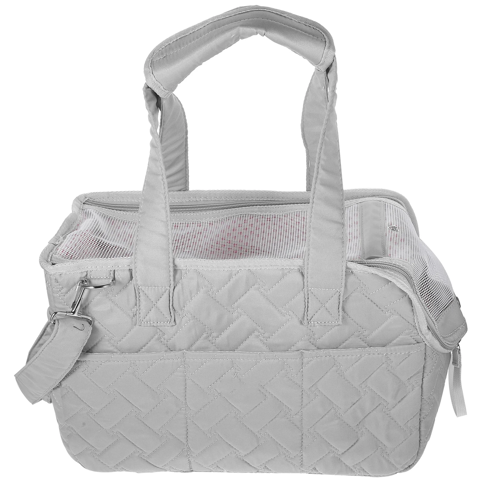 

Portable Pet Carrier Bag Small Size Milk White Dog Cat Pouch Outdoor Travel Handbag Soft Sided Backpack Container Breathable