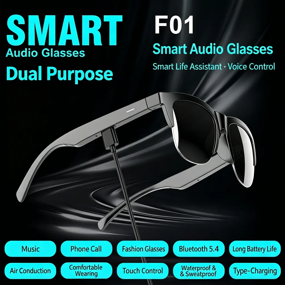 Lentes de Sol Inteligentes BT5 - Audio Music Hifi reseña y precio