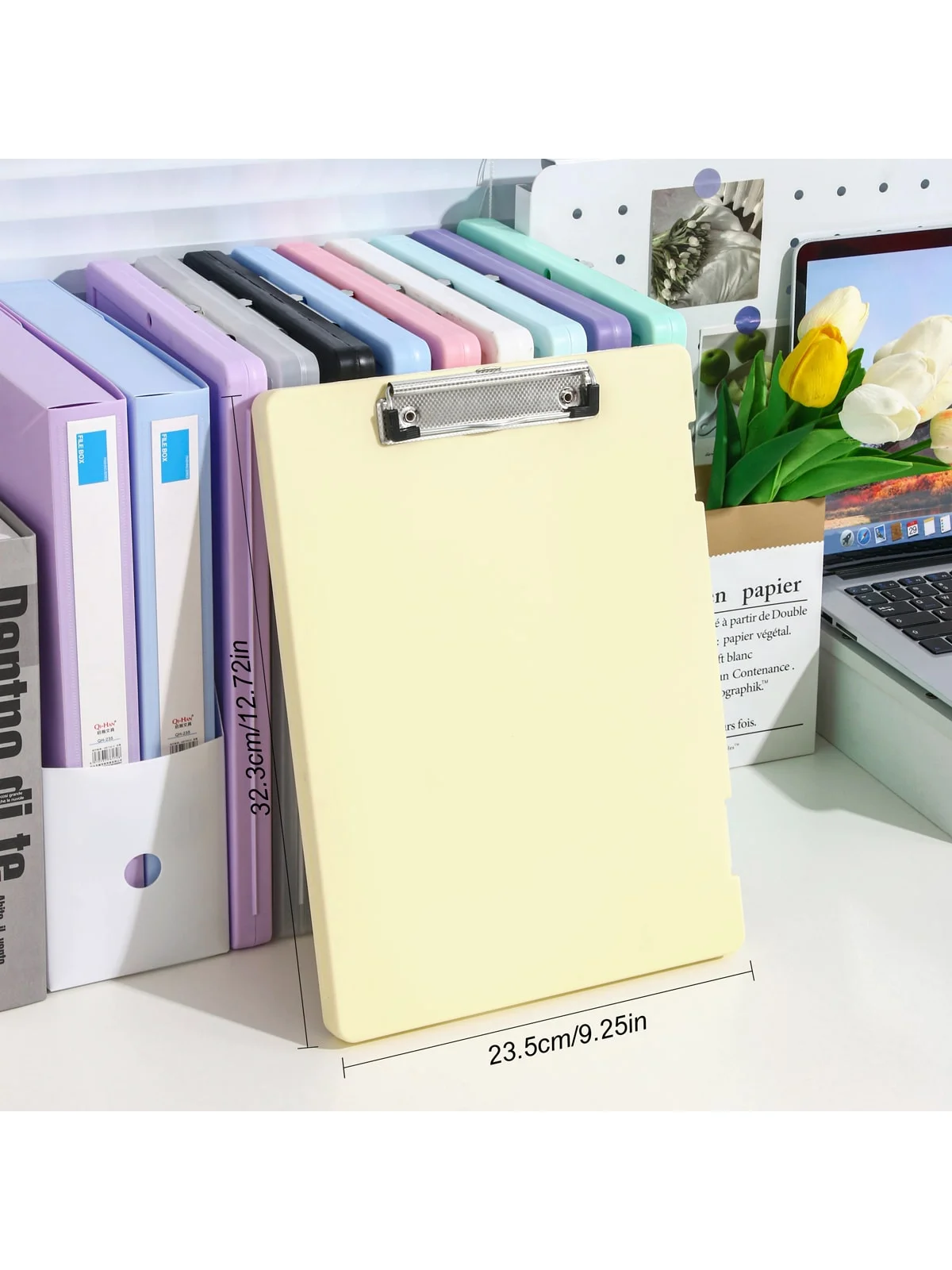 Multi-Functional  Box For Documents And Study Materials, Designed For Students To Organize A4 Paper, With Cover Plate That Can B