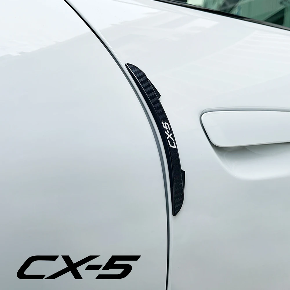 4Pcs Car Door Edge Guards Sticker Anti-collision Strip Protector Auto Accessories For Mazda CX5 CX 5 KE KF CX-5 AWD Skyactiv