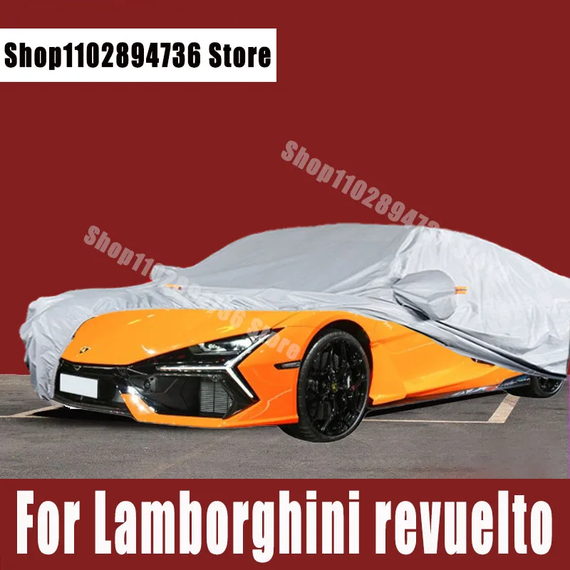 

For Lamborghini revuelto Full Car Covers Outdoor Sun uv protection Dust Rain Snow Protective Auto Protective cover