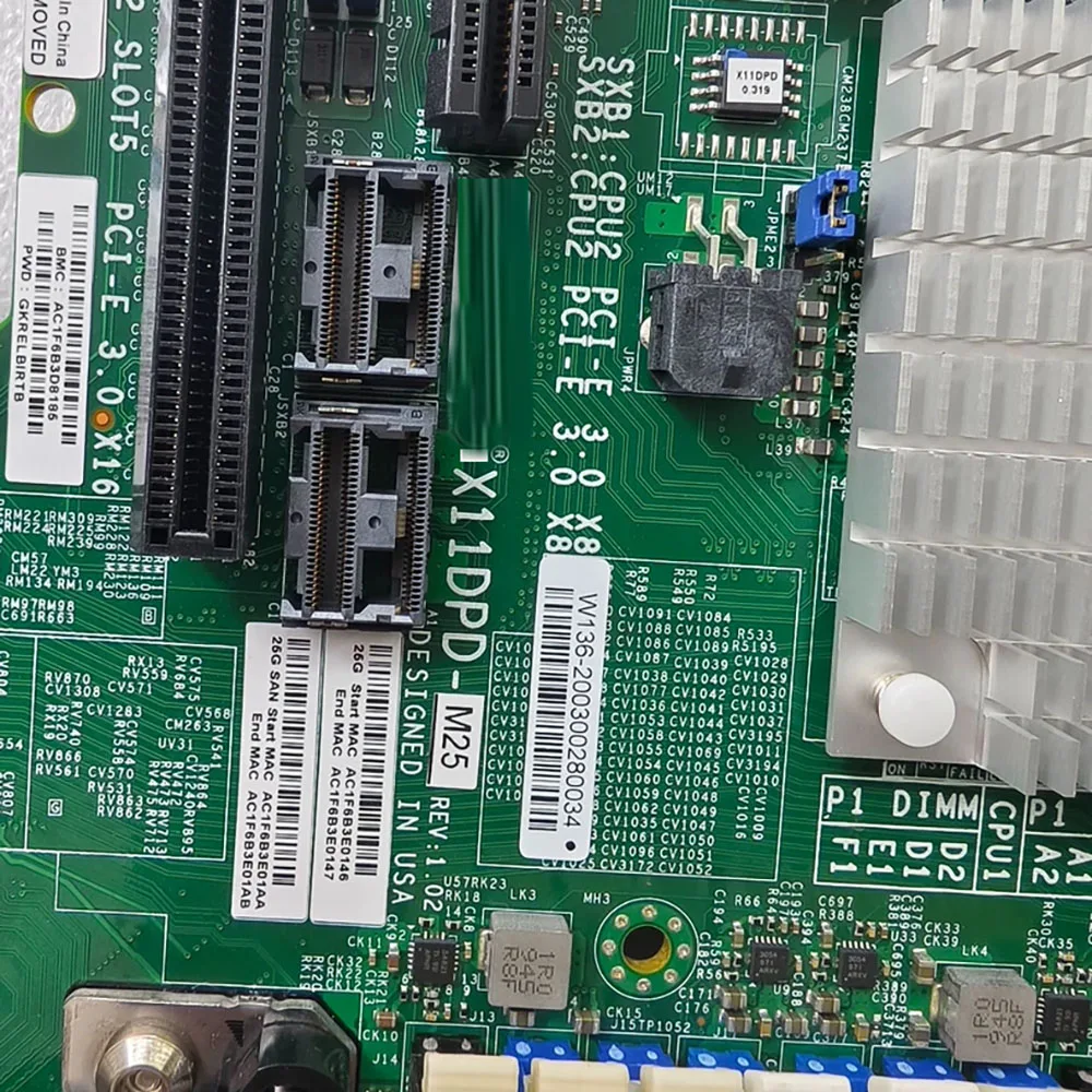 X11DPD-M25 para placa-mãe de servidor Supermicro LGA3647