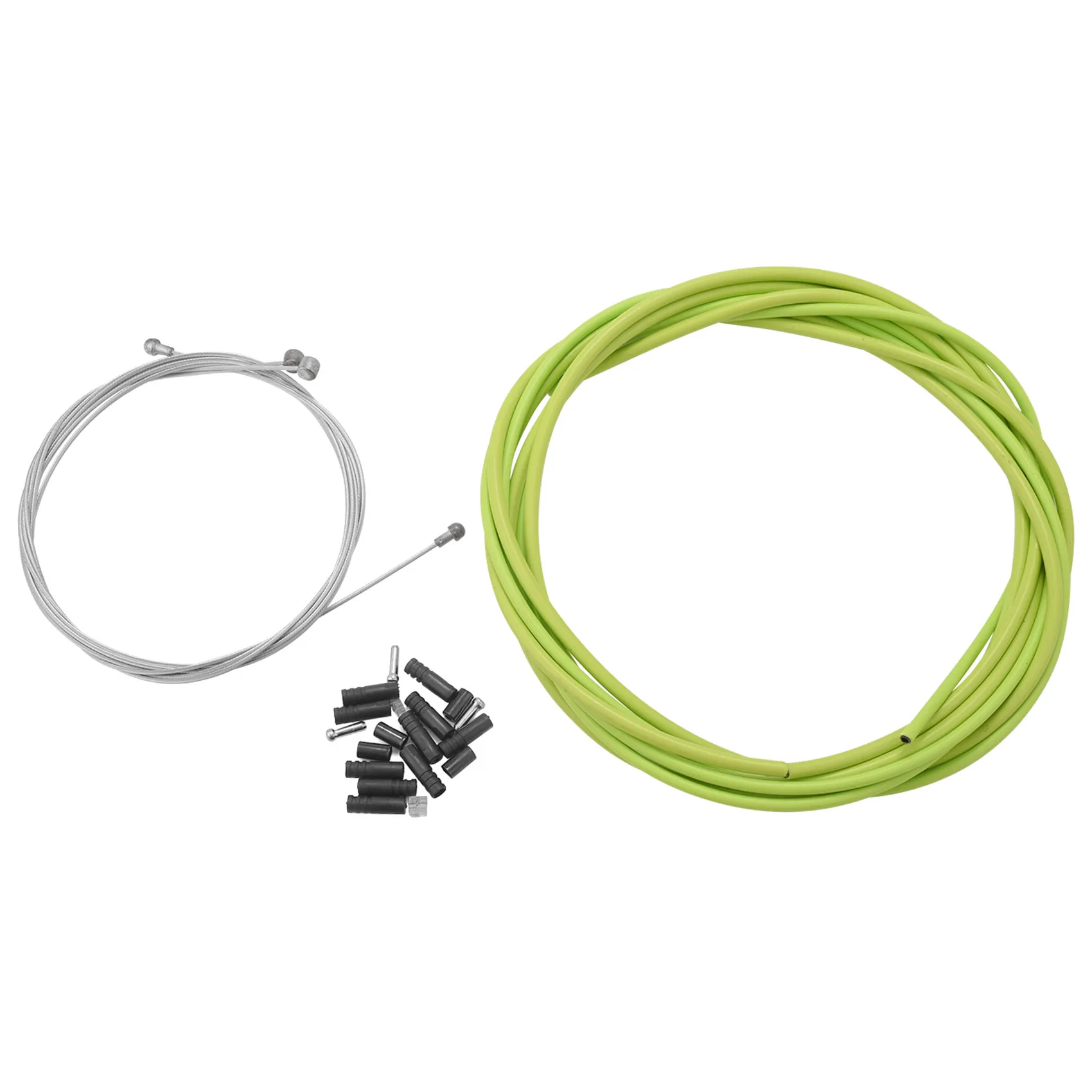 Wire for Bicycle Bike Shifters Derailleur Brake Cables Cable Tube 4mm/5mm Road Bike Shifter Brake Cable Line Pipe Green