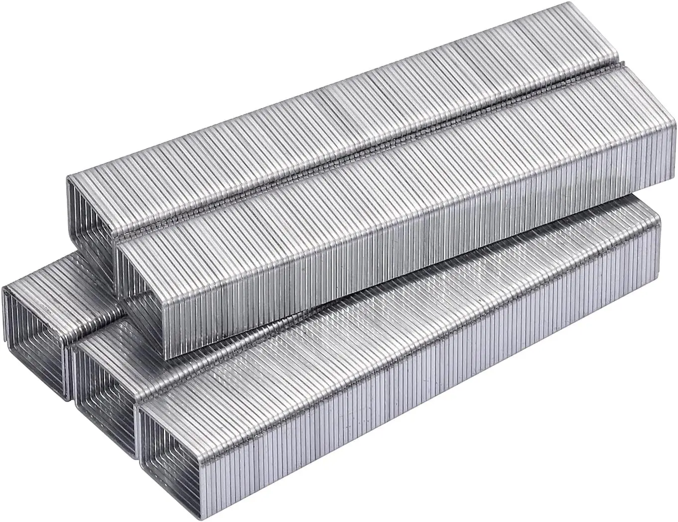 

Heavy Duty Staples for Strong Stapling with Chisel Point, 1/2 Inch Leg, 1000 per Box