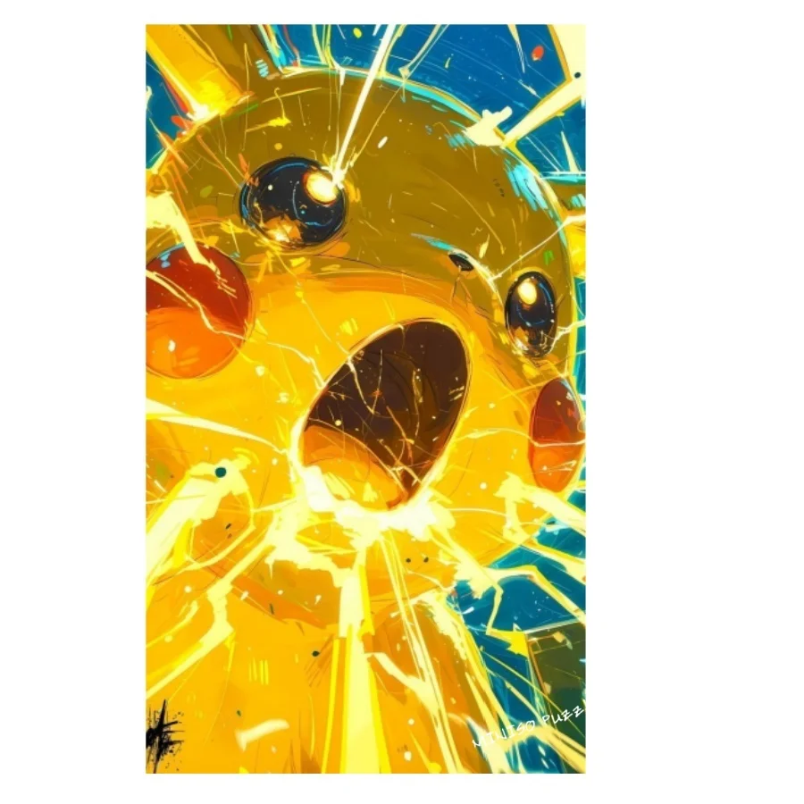 Pokemon Puzzles 108/200/300/500/1000 Pieces Adults Gifts for Kids Intellectual Educational Cartoon Wooden Jigsaw Puzzle Game