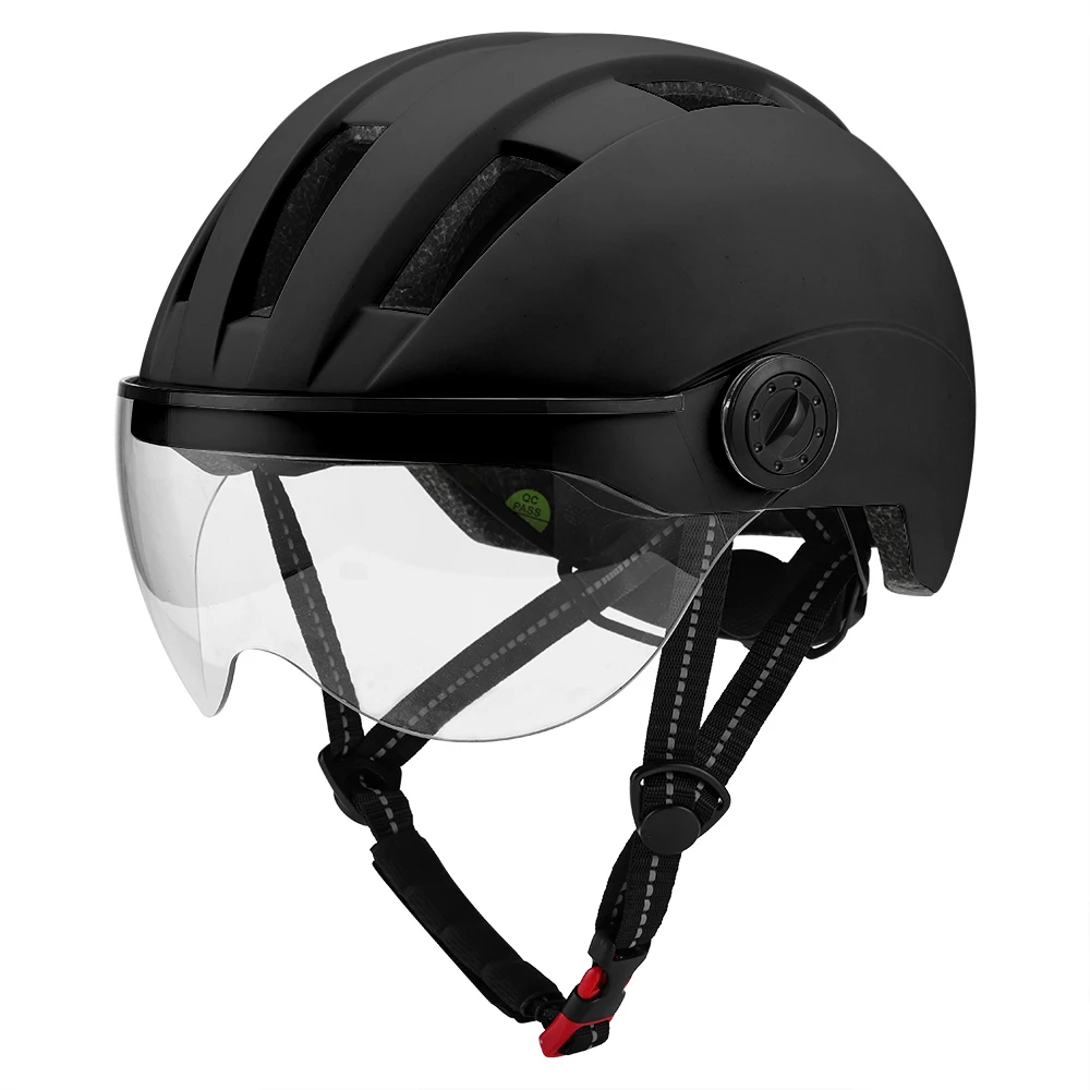 Smart Bike Helmet with Visor for Electric Scooter E-bike Helmet Urban Commuter Men Women Cycling Helmet MTB Road Casco CE