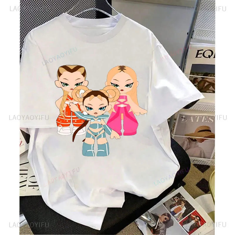 Playera Lola Indigo Camiseta World Tour Merch رجل امرأة قطن جرافيك تي شيرت اسبانيا المغني الموسيقى Camisa الملابس #2