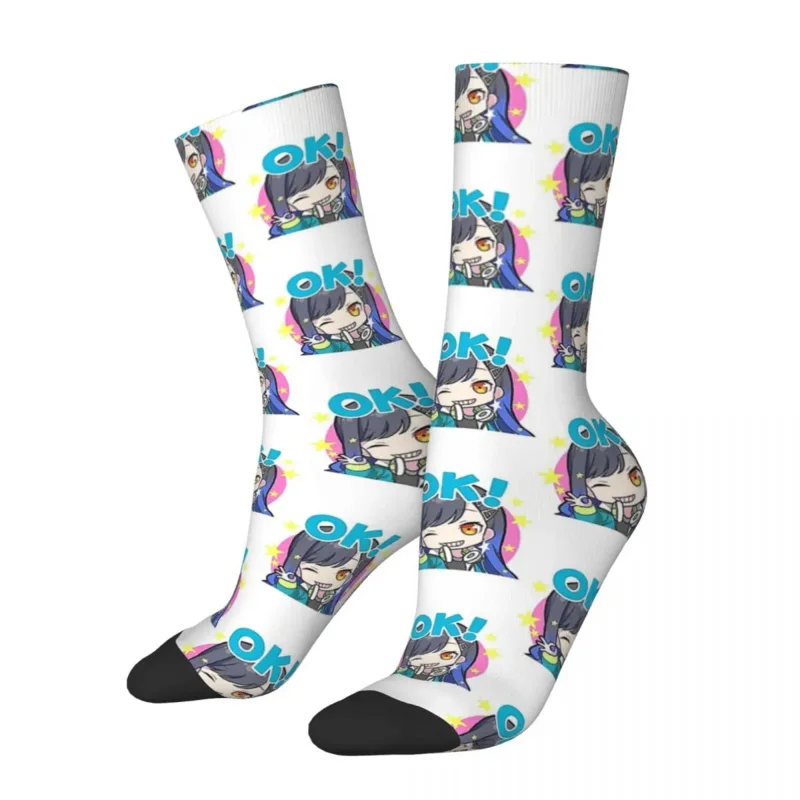 

Y2K anime1 project Sekai EMU Otori unisex winter cycling Happy Socks street style crazy sock