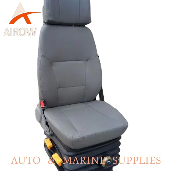 Airow auto Boat Marine pilot Driver Seat with Suspension Rotating and Reclining