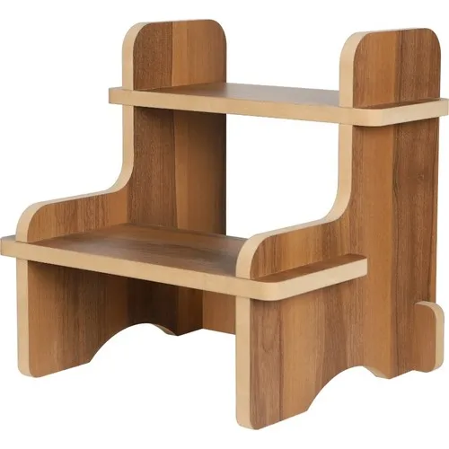 Kompas Bangku Hidup 2 Digit Tangga Kayu Portabel