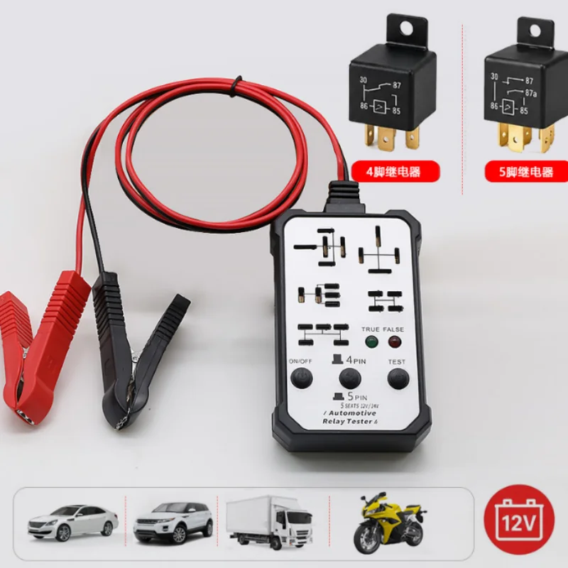 2026New! !Arrival! Universal 12V 24V Car Relay Tester Automotive Short Circuit Electronic Relay Tester