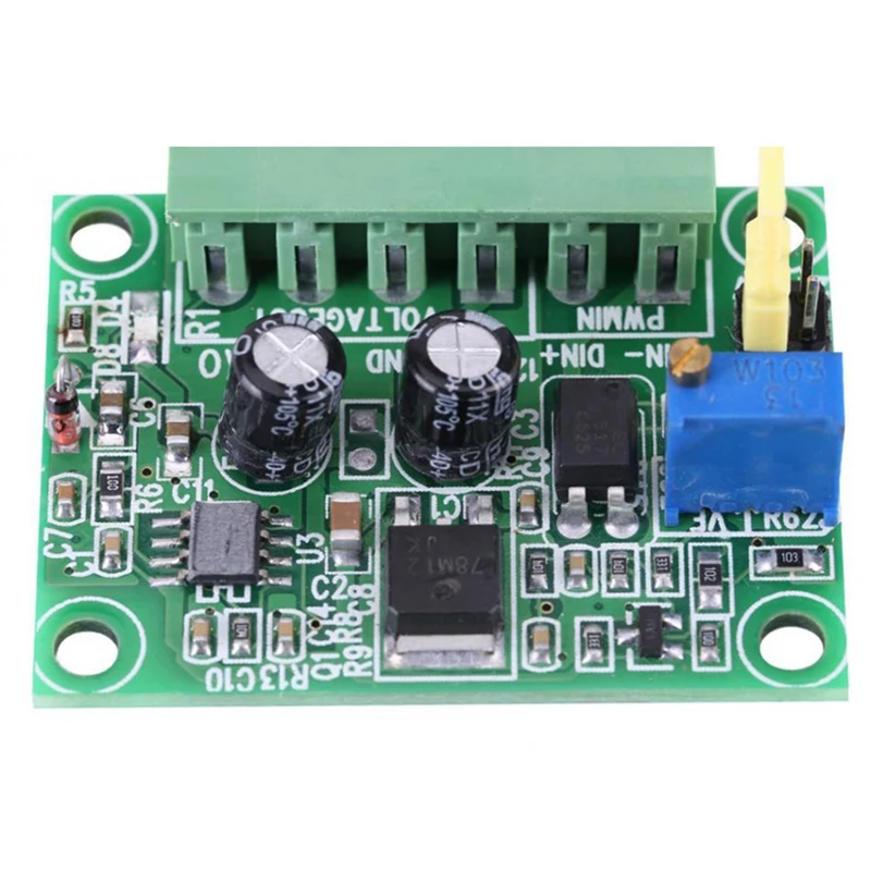 1-3KHZ PWM 0-10V Signal To Voltage Converter Module Digital Analog Board Voltage Converter Conversion Tools Easy Install