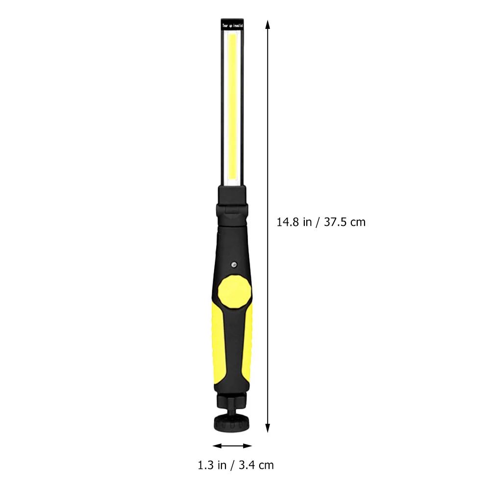 

1Set Rechargeable Cob Work Light Portable Inspection Flashlight Rotatable Magnetic Base Multi-Angle Brightness Adjustable