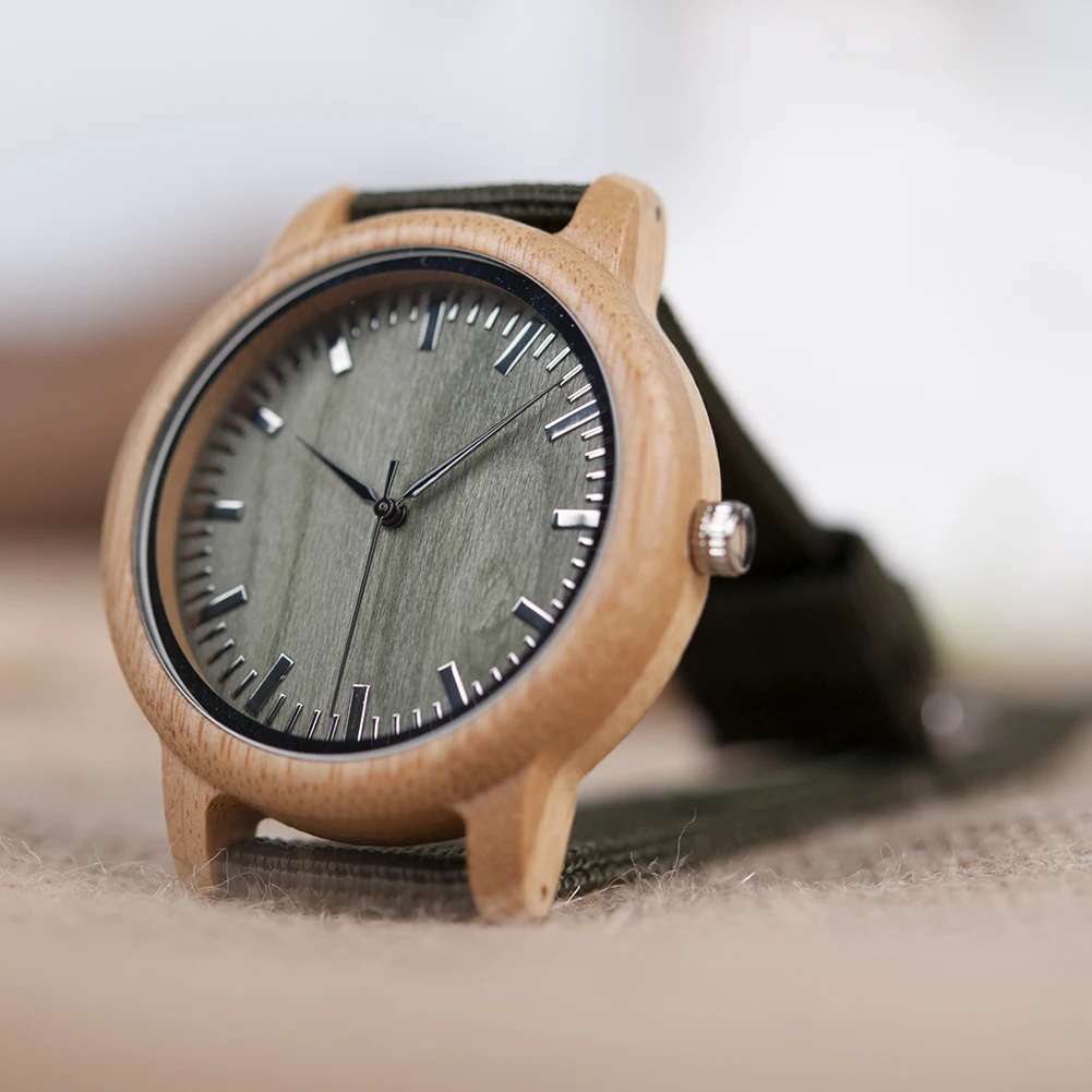 BOBO BIRD Men Women Watch Solid Wood Top Quailty Luxury Wooden Wristwatch Clearance Price Limited Number First Come First Served