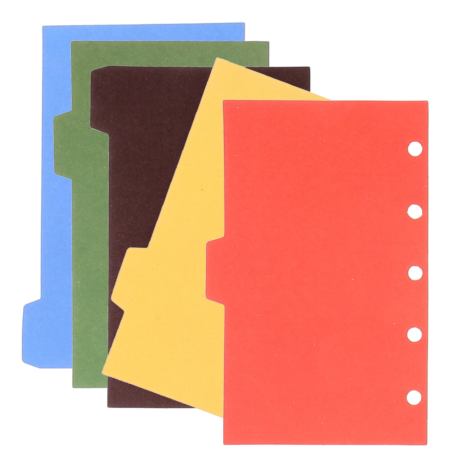 

2Sets Index Dividers for Loose-Leaf Binder Paper Divider Tabs for Notebooks Journals Diaries Reports Presentations Office School