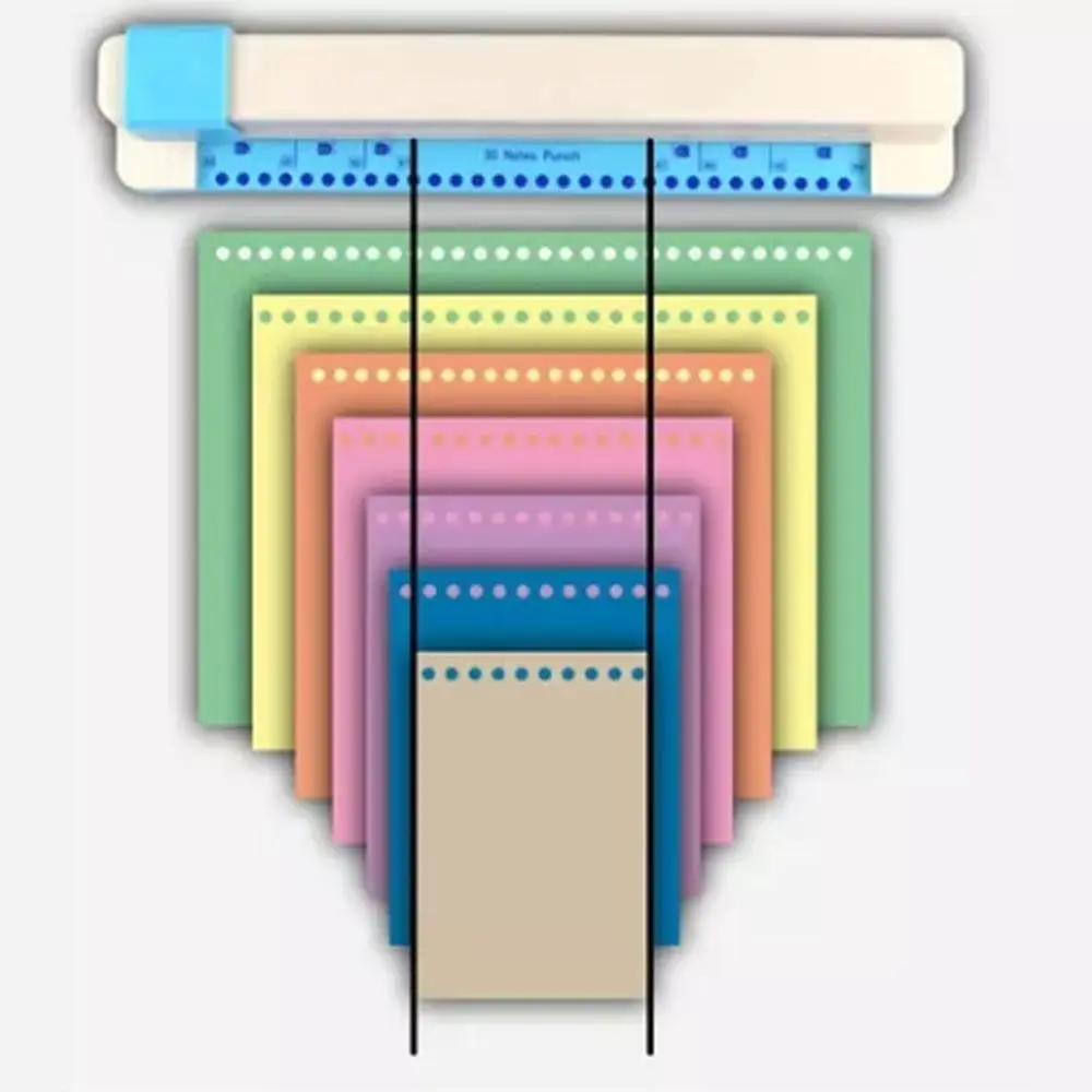 고품질 30홀 종이 펀칭기 효율적이고 가벼운 문서 펀칭기 사무용품