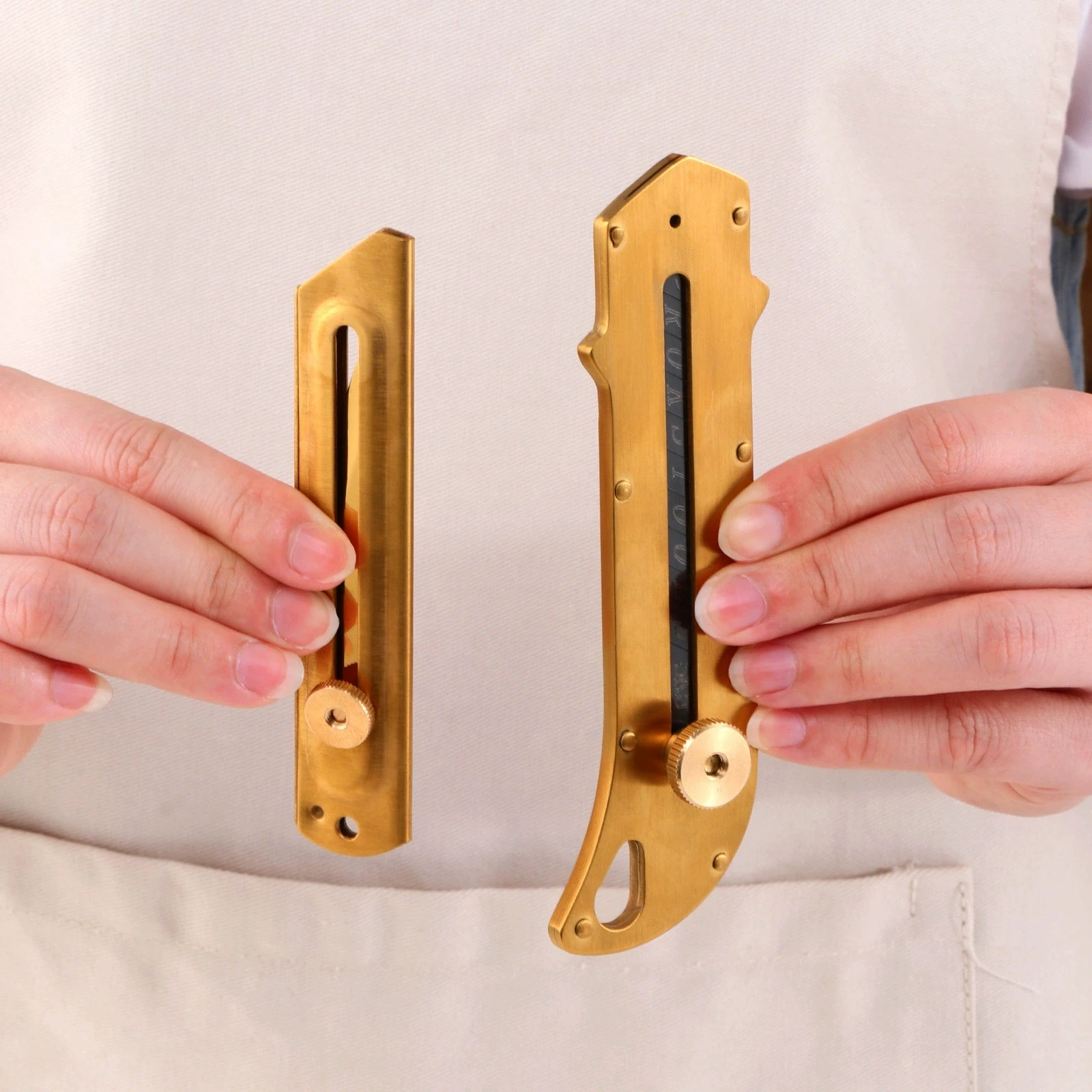 9 Colors High Hardness Stainless Steel Utility Knife Wallpaper Knife Holder Durable Sturdy Fast Cutting Manual Lock Comfortable