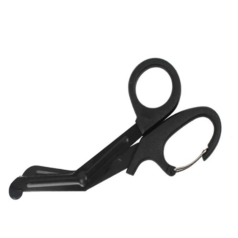 Gauze Scissors Stainless Steel Portable Elbow Home Outdoor Trimming Clip Multi-color Multi-specification Outdoor Camping Use
