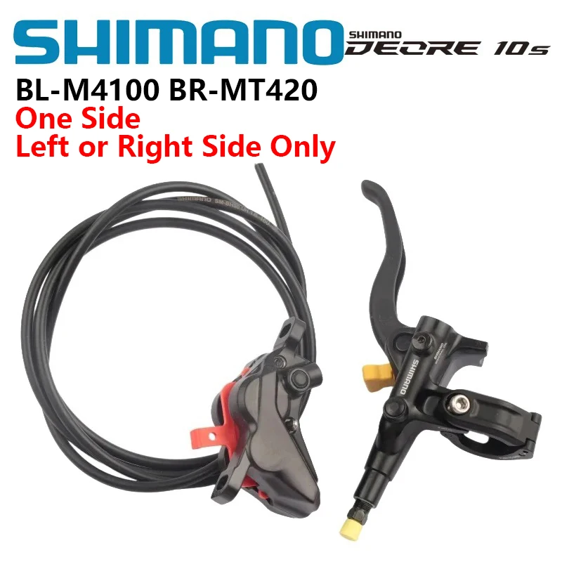 Shimano BL-M4100 BR-MT420 Right Side 1700mm 1600mm 1650mm Or Left Side 850mm Not A Pair Hydraulic Disc Brake For Mountain Bike