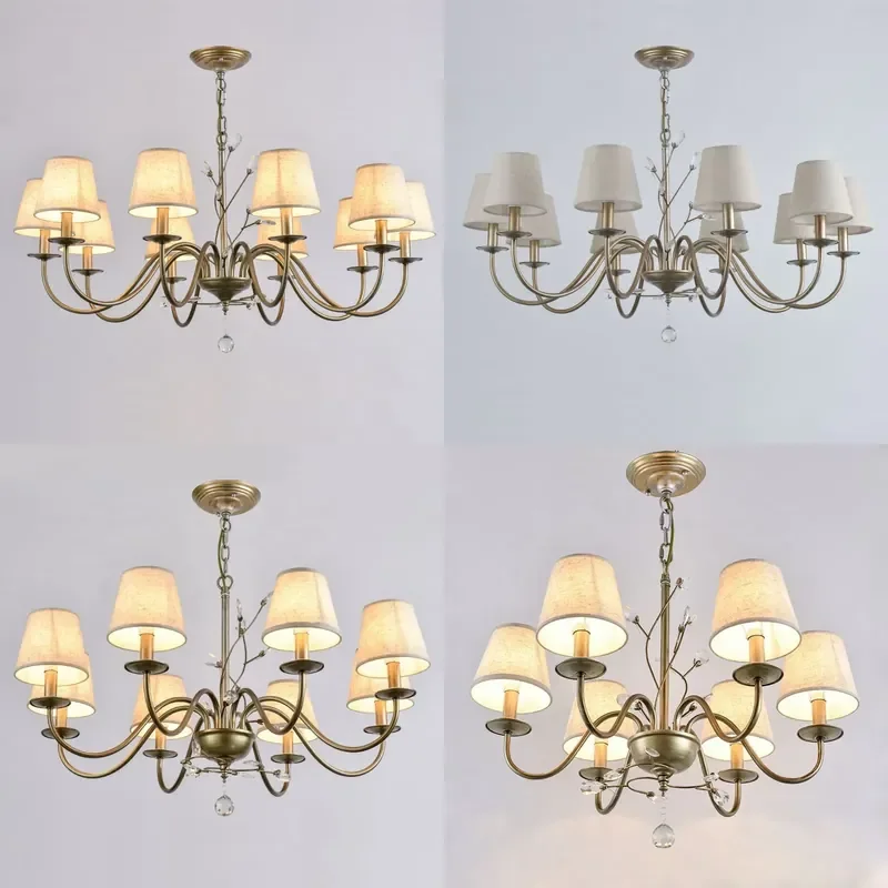 for Flower Chandelier Crystal Vintage Interior Lighting Classic Restaurant Luxury Hotel Ceiling Lamp