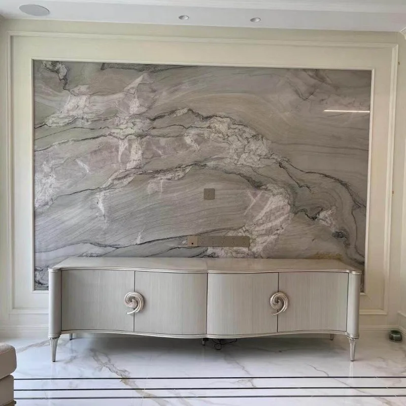 Classic European Silver Tv Cabinet Living Room Japanese Designer Tv Stand Modern Storage Unique Mueble Televisor Furniture Home