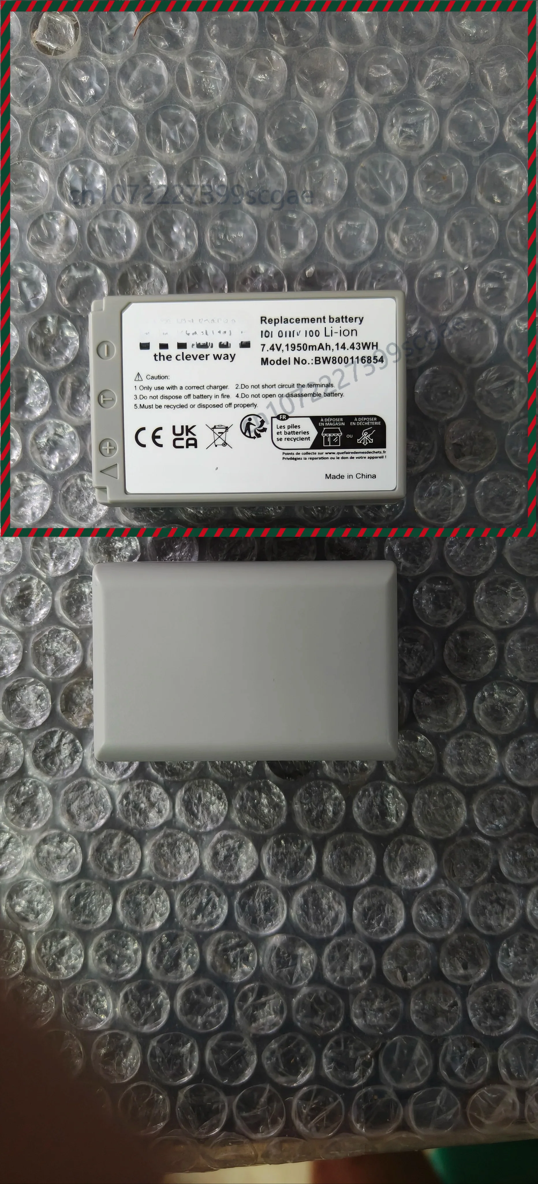 2pcs Replacement Battery CNP100 NP100 For Casio EXILIM Pro EX-F1 Digital Camera