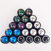 10 Sets 1/64 Alloy Car Wheels Rims Rubber Tires Tyre 10.8mm 11mm Diameter Modify Spare Parts for 1:64 Diecast Car Model