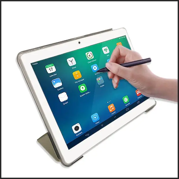 Education Tab 2.5D Glass Screen Hand Writing 10inch Tablet Pc for Taking Note with 2 Sim