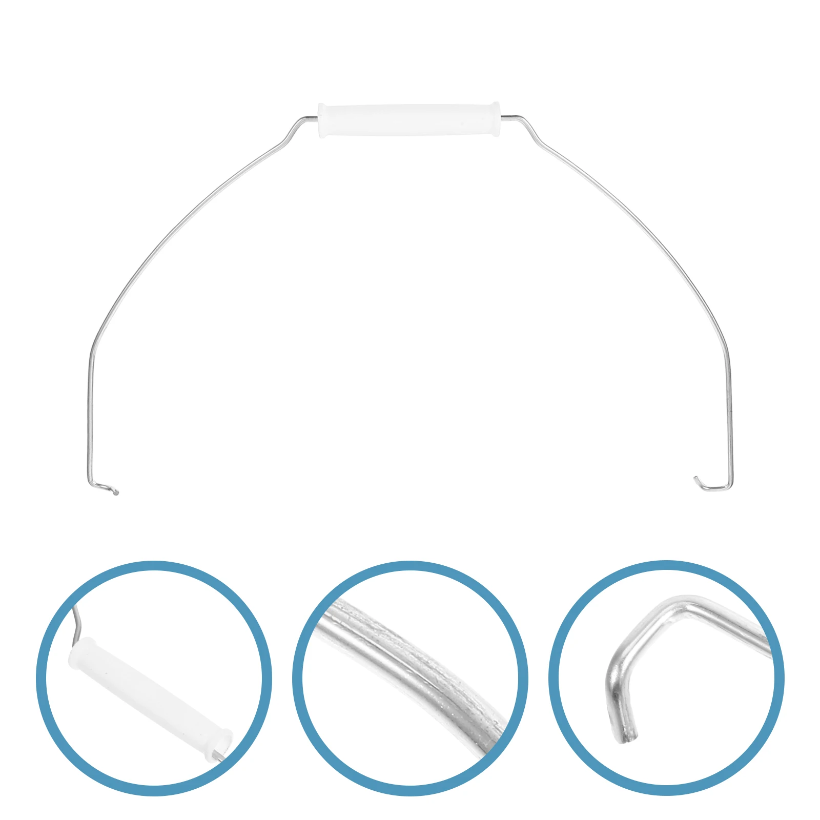 

10pcs Iron Handle Bucket Replacement Durable Compact Pail Grips Easy Install Storage Accessories Household Bucket