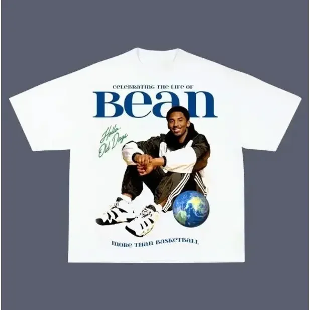 Kobe Bean Vintage Tee Kobe Bryant T Shirt Unisex Basketball Shirt Hip Hop Graphic Tees Gifts Shirt Menswear Womenswear Streetwear