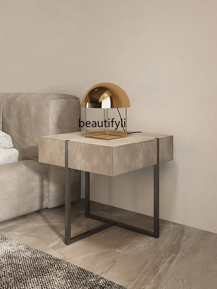 

xxxMinimalist Bedside Table Storage Rack Modern Simple and Light Luxury New High-Grade Storage Cabinet