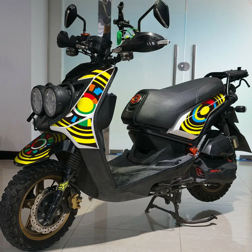 Per Yamaha Zuma125 BWS125 YW125 2009-2014 Moto Scooter Grafica Decalcomanie Kit adesivi