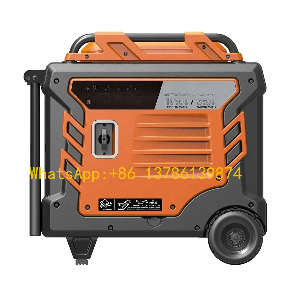 Generator Diam 10KW Kuat Generator Inverter Oline Listrik Daya Tinggi 8KW 230V 50HZ 60HZ