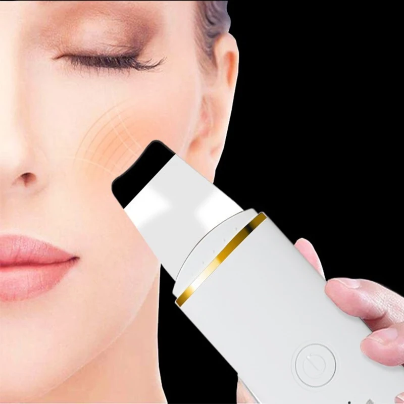 Ultrasonic Facial Skin Scrubber, Cravo Peeling, Face Cleansing Machine, Removedor de cravos, Ferramenta de cuidados com a pele