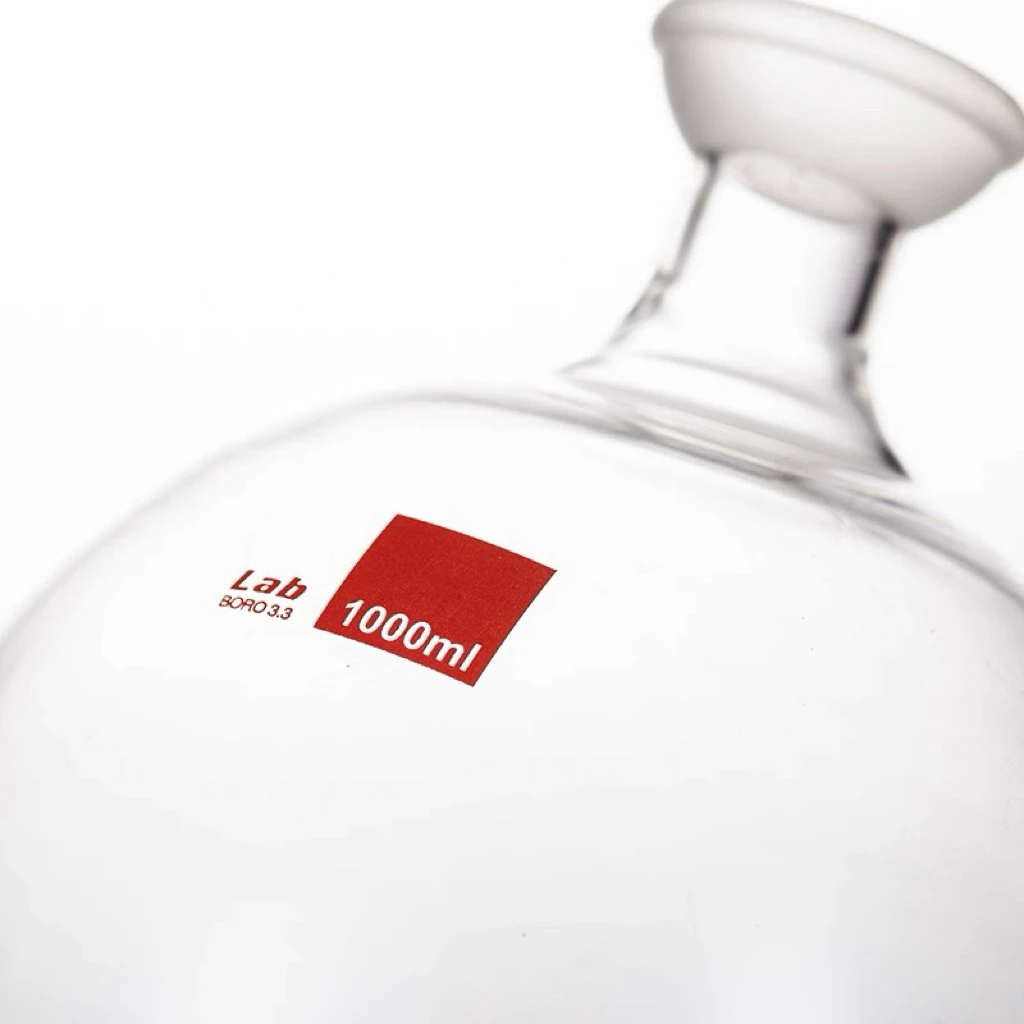 100/250/ 500/1000 مللي/2000 مللي LabBall عالي الجودة مطحون قارورة مستديرة القاع المبخر الدوار زجاجة الاستقبال #2